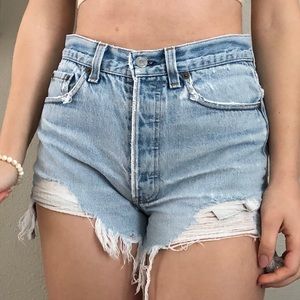 Jean shorts